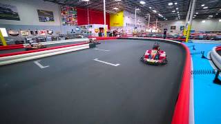 Absolutely Karting Maidenhead  Awesome Double Level track [upl. by Htebazile940]