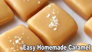 Easy Homemade Caramel  The Carefreekitchen [upl. by Eenafit]