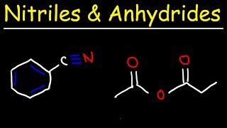 Naming Acid Anhydrides and Nitriles  IUPAC Nomenclature [upl. by Skardol]