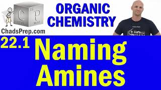 221 Naming Amines  Organic Chemistry [upl. by Reyotal]