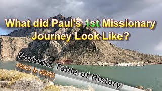 Pauls First Missionary Journey [upl. by Shererd]