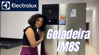 Geladeira Electrolux IM8S  Primeiras Impressões [upl. by Melborn]