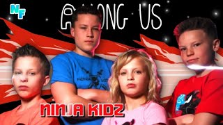 Ninja Kidz Tv Plays Among Us In Real Life [upl. by Claribel]