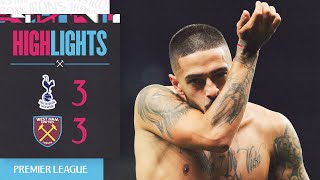 Tottenham Hotspur 33 West Ham  Lanzini Stunner Shocks Spurs 🚀  Premier League Highlights [upl. by Aynotel]