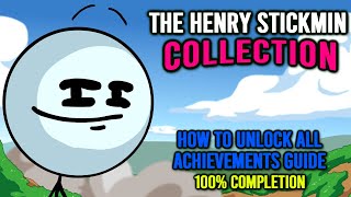 Henry Stickmin Collection  All Achievements Guide [upl. by Grearson294]