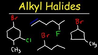 Naming Alkyl Halides  IUPAC Nomenclature [upl. by Silas]