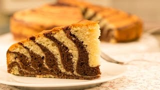 Zebrakuchen Marmorkuchen mal anders [upl. by Najar55]