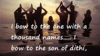 Hymn with English subtitles Aditya Hrudayam  Powerful Mantra from Ramayana [upl. by Anivas]