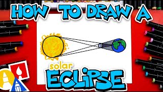 How To Draw A Solar Eclipse Diagram [upl. by Asit924]