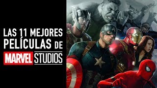 Las 11 mejores películas de Marvel Studios [upl. by Merat413]