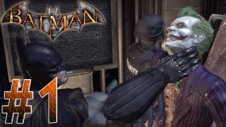 Batman Arkham Asylum Part 1 How it Began Jokers Asylum [upl. by Veradi]