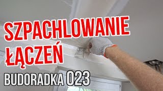 Spoinowanie łączeń oraz szpachlowanie płyt gipsowych [upl. by Jelle]