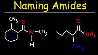 Naming Amides  IUPAC Nomenclature [upl. by Leummas]