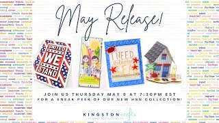 Kingston Crafts HSN May Sneak Peek [upl. by Ekud]