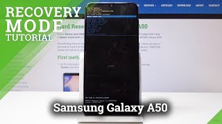 SAMSUNG Galaxy A50 RECOVERY MODE [upl. by Zoba]