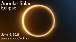 Annular Solar Eclipse 2021 [upl. by Malva908]