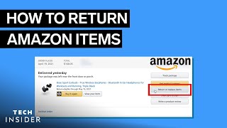 How To Return Amazon Items [upl. by Hayden]