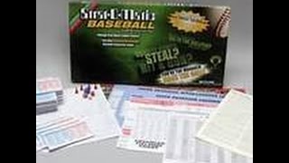 A how to StratOMatic Baseball CampD full game play [upl. by Maggy]