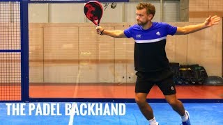 The Padel Backhand [upl. by Ailev82]