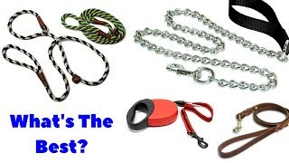 The 6 Types Of Dog Leashes Which Type Should You Be Using For Your Dog [upl. by Oniram]