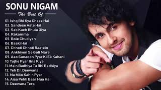 Best Of Sonu Nigam  Hit Romantic Album Songs  Evergreen Hindi Songs of Sonu Nigam  JUKEBOX [upl. by Ailsa312]