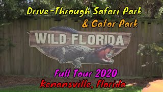 Wild Florida Safari Park Full Tour  Kenansville FL [upl. by Ahsinal]