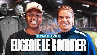 Eugénie Le Sommer  Dans les coulisses de son stage [upl. by Neelak590]