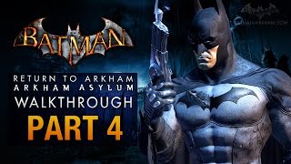 Batman Return to Arkham Asylum Walkthrough  Part 4  The Batcave [upl. by Annatnom]