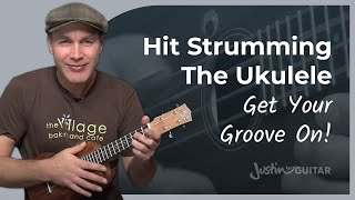 Ukulele Hit Strumming Pattern for Beginners [upl. by Ahsahtan92]