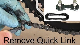 How to remove Shimano quick link [upl. by Alleyne]