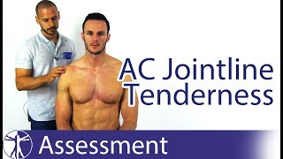 AC Joint Line Tenderness  Acromioclavicular Joint Pathology [upl. by Catherina]