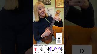 Hotel California Ukulele Strum Pattern [upl. by Ciccia]