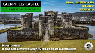 Caerphilly Castle  The Largest in Wales 2nd in Britain [upl. by Adnalay]