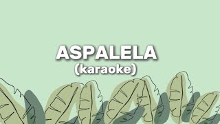 LAGU ASPALELA KARAOKE [upl. by Cirderf]