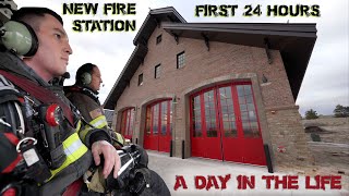 First 24 Hours in a New Fire Station  A Day in the Life [upl. by Damek]