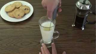 Aerolatte  The Original Steam Free Milk Frother [upl. by Ablem]