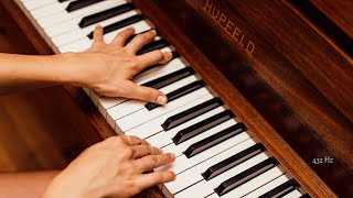 Relaxing Piano music  432 Hz  ♬050 [upl. by Esorlatsyrc8]