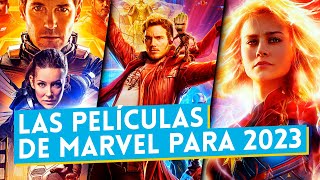 TODAS las PELÍCULAS de MARVEL para 2023 [upl. by Yrruc]