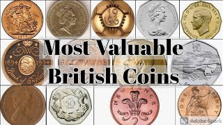 Most Valuable British Coins [upl. by Trude]