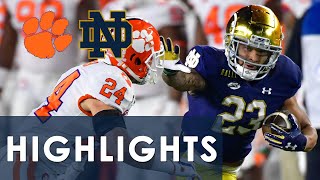 Clemson vs Notre Dame  EXTENDED HIGHLIGHTS  1172020  NBC Sports [upl. by Dasha]