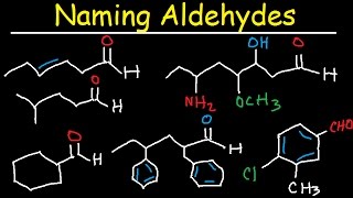 Naming Aldehydes  IUPAC Nomenclature [upl. by Allesiram]