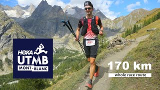 UTMB 170km whole race  Chamonix [upl. by Levina]