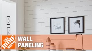 Wall Paneling Ideas  The Home Depot [upl. by Teria]