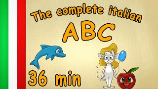 36 min  The complete italian ABC  learn italian [upl. by Arua]