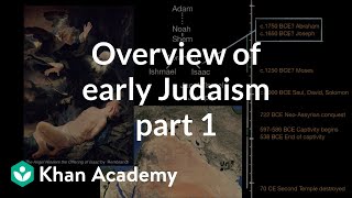 Overview of early Judaism part 1  World History  Khan Academy [upl. by Fidelia]