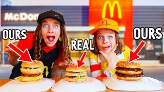 WE MADE MCDONALDS AT HOME wThe Norris Nuts [upl. by Amehsat]