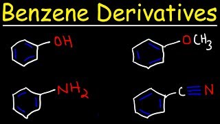 Naming Benzene Ring Derivatives  Aromatic Compounds [upl. by Oakes835]