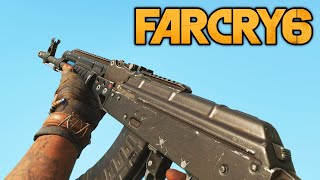 FAR CRY 6  All Weapons Showcase [upl. by Ellebana]