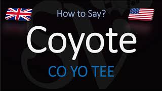 How to Pronounce Coyote  English American Pronunciation [upl. by Icat]