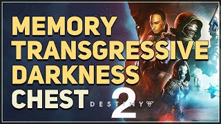 Memory Transgressive Darkness Destiny 2 [upl. by Nivi500]